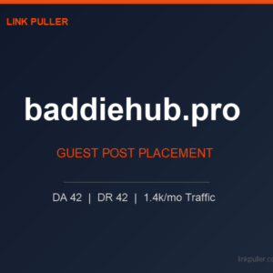 Publish Guest Post on baddiehub.pro
