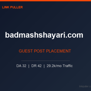 Publish Guest Post on badmashshayari.com