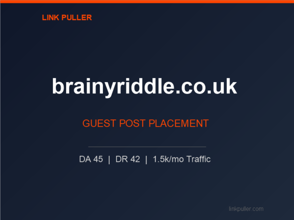 brainyriddle.co_.uk_ Publish Guest Post on brainyriddle.co.uk