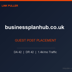 Publish Guest Post on businessplanhub.co.uk