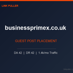 Publish Guest Post on businessprimex.co.uk