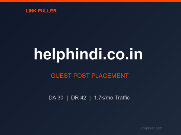 Publish Guest Post on helphindi.co.in