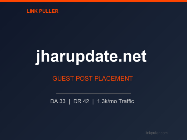 Publish Guest Post on jharupdate.net