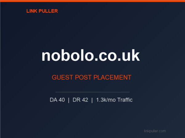 Publish Guest Post on nobolo.co.uk