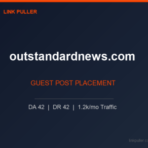 Publish Guest Post on outstandardnews.com