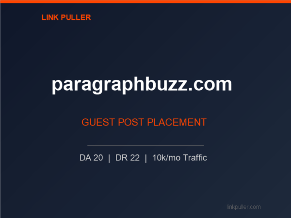 paragraphbuzz.com_-1 Publish Guest Post on paragraphbuzz.com