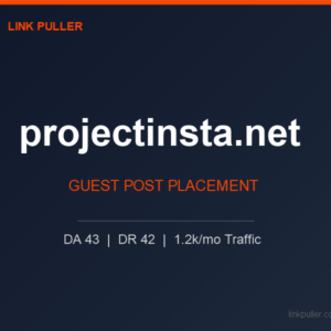 Publish Guest Post on projectinsta.net