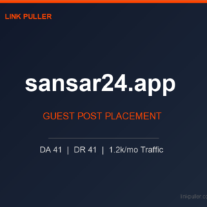 Publish Guest Post on sansar24.app