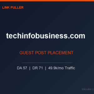 Publish Guest Post on techinfobusiness.com