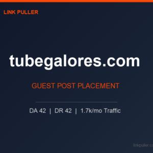 Publish Guest Post on tubegalores.com